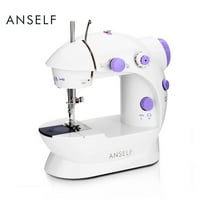 MANGZ Handheld Sewing Machine,Mini Cordless Portable Hand Sewing Machine Home Handy Stitch Quick Repairing for Fabric Clothes Curtains Leather